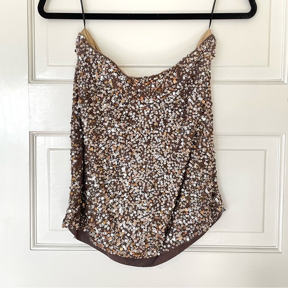 Vince Sequin Embellishments Mini Skirt - Picture 3 of 4